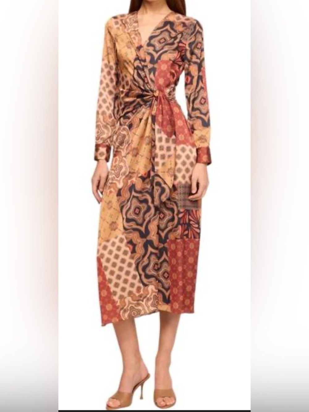 Misa Eliza wrap dress